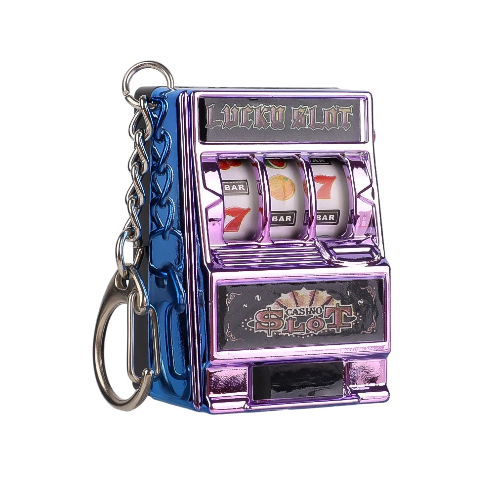 New Mini Fruit Machine Keychain Game