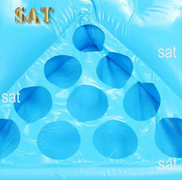 Custom PVC Pool Party Inflatable Beer Pong Float Table