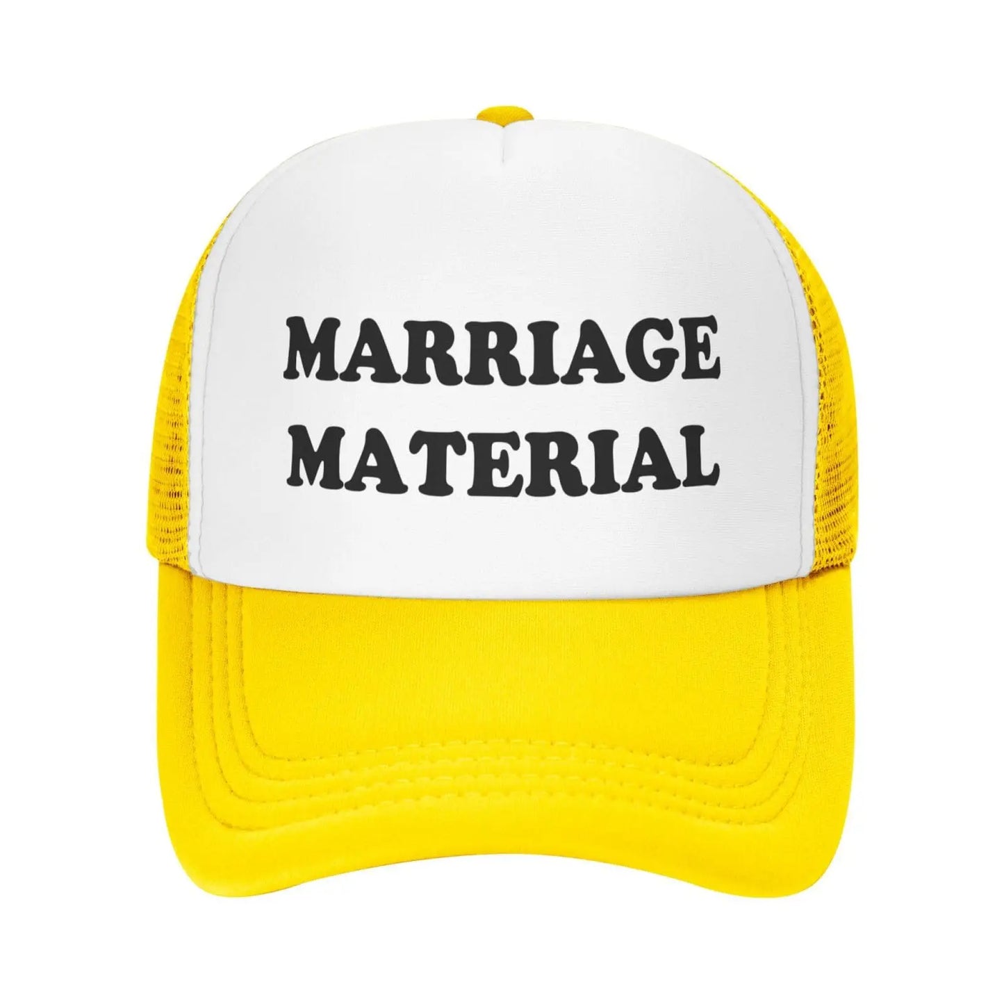 Marriage-Material-Funny Trucker Hats