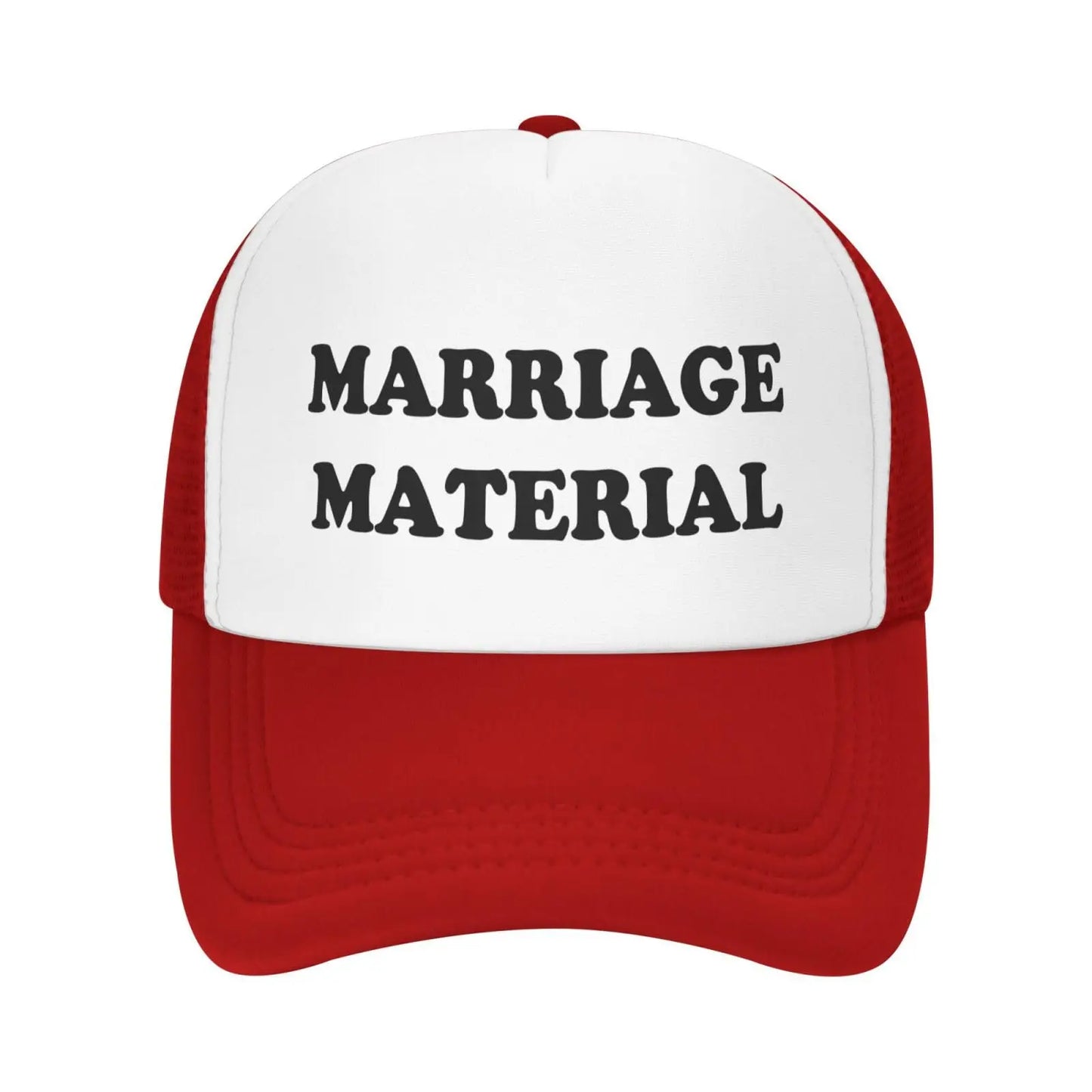 Marriage-Material-Funny Trucker Hats