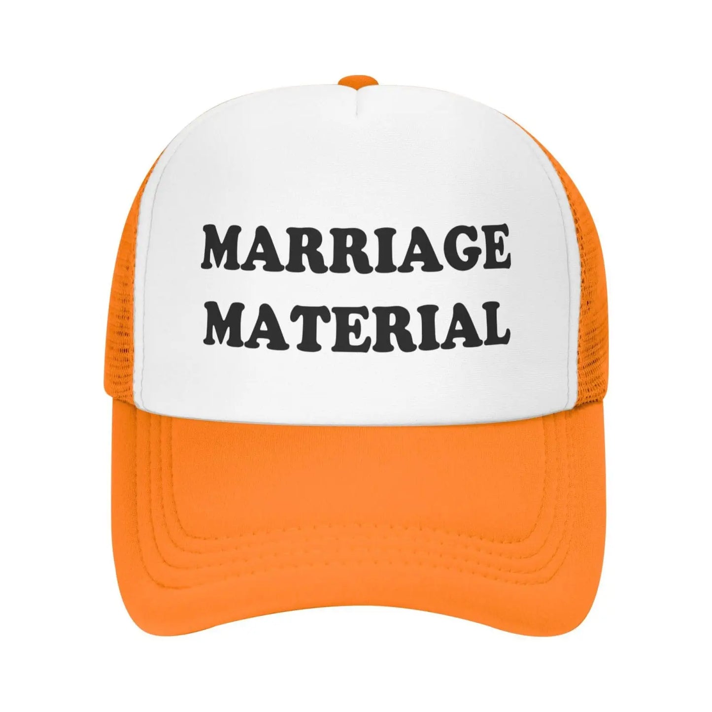 Marriage-Material-Funny Trucker Hats