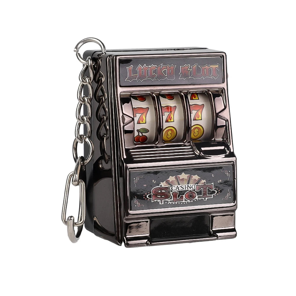 New Mini Fruit Machine Keychain Game