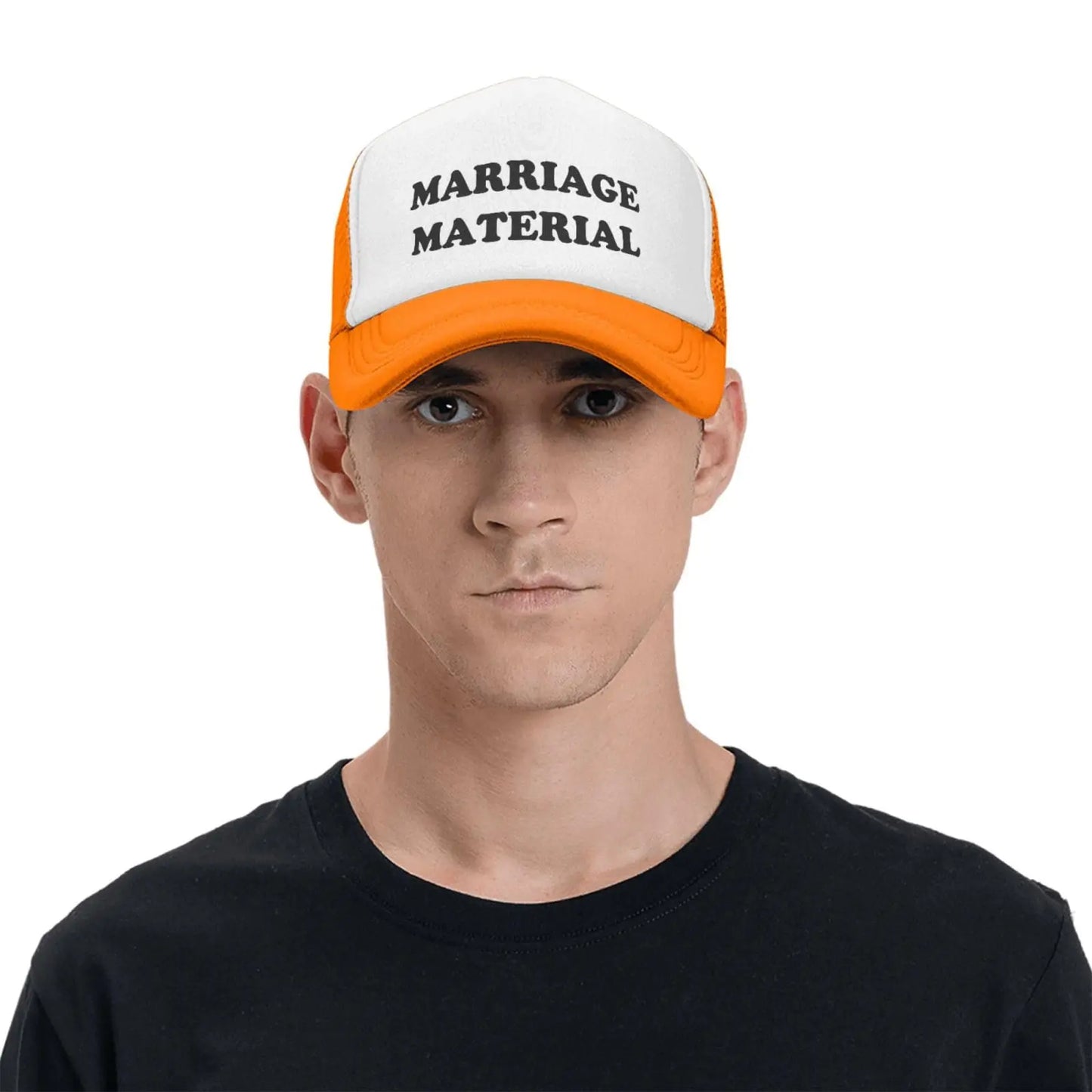 Marriage-Material-Funny Trucker Hats