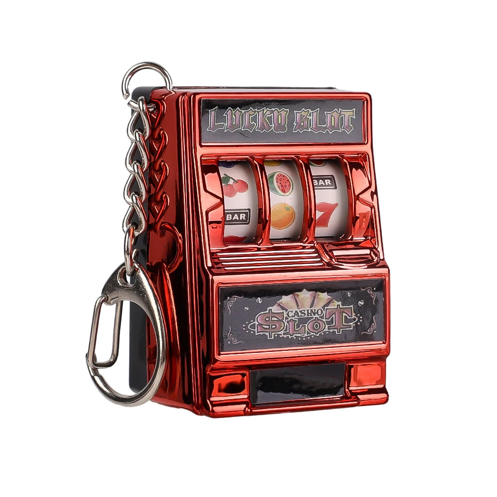 New Mini Fruit Machine Keychain Game